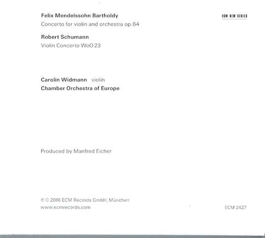 Concerto per violino op.64 - CD Audio di Felix Mendelssohn-Bartholdy - 2