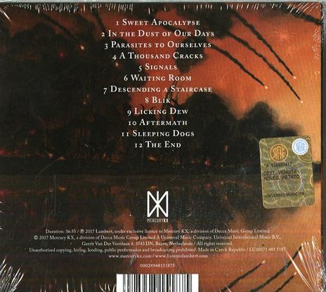 Sweet Apocalypse - CD Audio di Lambert - 2