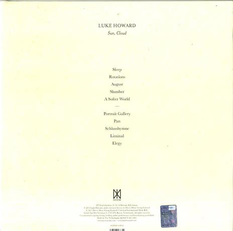 Sun, Cloud - Vinile LP di Luke Howard - 2