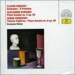 Sonate per pianoforte - CD Audio di Sergei Prokofiev,Alexander Scriabin,Sviatoslav Richter