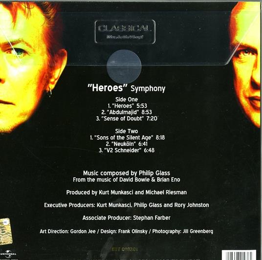 Heroes Symphony (from the Music of David Bowie & Brian Eno) - Vinile LP di Philip Glass - 2