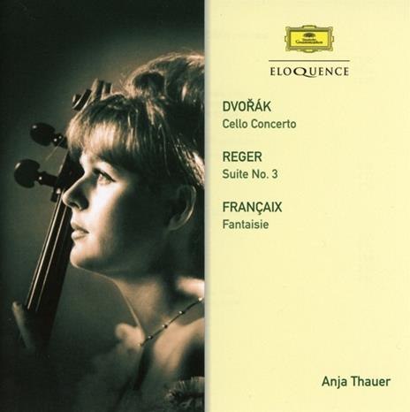 Concerto per violoncello / Suite n.3 - CD Audio di Antonin Dvorak,Max Reger,Jean Françaix,Czech Philharmonic Orchestra