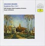 Sinfonie n.2, n.3 - CD Audio di Johannes Brahms,Sergiu Celibidache,Radio Symphony Orchestra Stoccarda