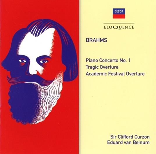 Concerto per pianoforte n.1 - Overture tragica - Overture accademica - CD Audio di Johannes Brahms