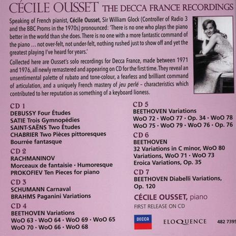 Decca France Recordings - CD Audio di Cécile Ousset - 2