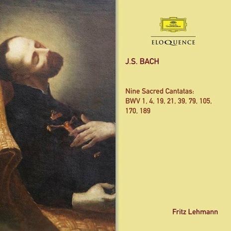 9 Cantate Sacre - CD Audio di Johann Sebastian Bach,Fritz Lehmann