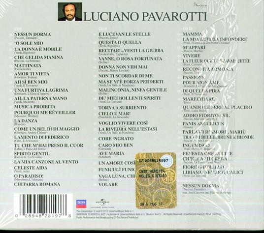 The Platinum Collection - CD Audio di Luciano Pavarotti - 2