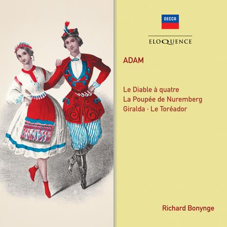 Le Diable A Quatre; Overtures - CD Audio di Adolphe Adam,Richard Bonynge