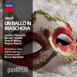 Un ballo in maschera - CD Audio di Luciano Pavarotti,Renata Tebaldi,Giuseppe Verdi,Orchestra dell'Accademia di Santa Cecilia,Bruno Bartoletti