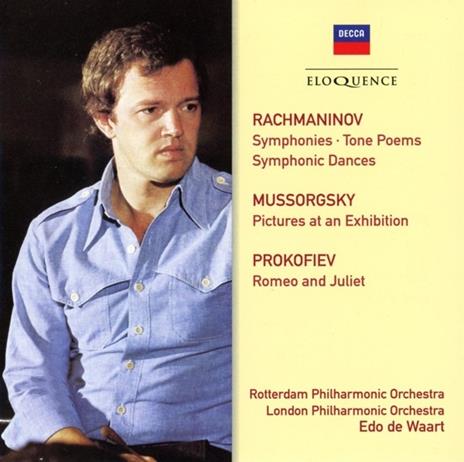 Orchestral Works. Musiche di Rachmaninov, Mussorgsky, Prokofiev - CD Audio di Edo de Waart