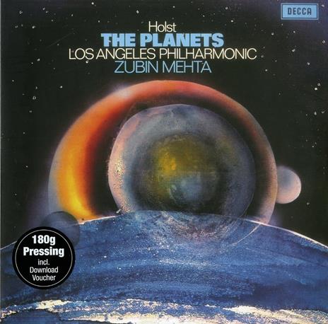 I pianeti (The Pianets) (180 gr.) - Vinile LP di Gustav Holst,Zubin Mehta,Los Angeles Philharmonic Orchestra
