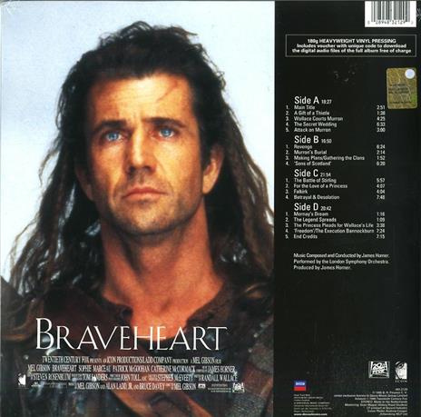 Braveheart (Colonna sonora) - Vinile LP - 2