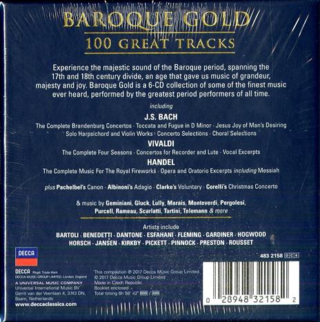Baroque Gold 100 - CD Audio - 2