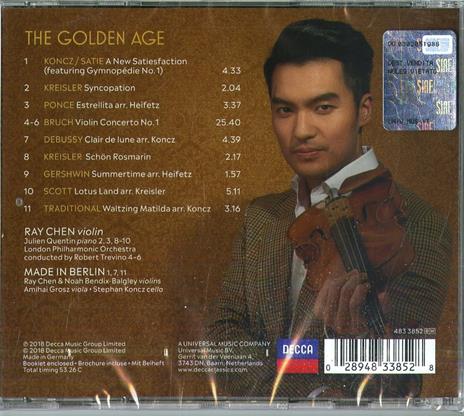 The Golden Age - CD Audio di Ray Chen - 2