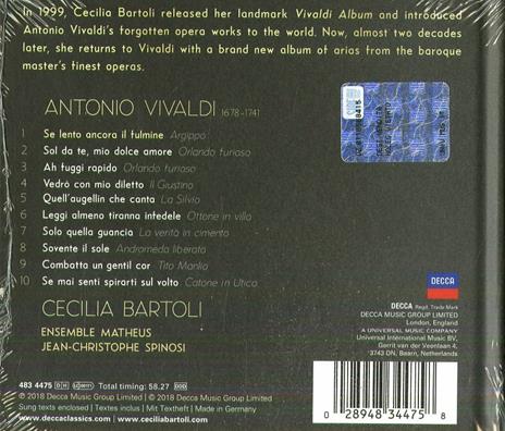 Antonio Vivaldi (Deluxe Limited Edition) - CD Audio di Cecilia Bartoli,Antonio Vivaldi,Jean-Christophe Spinosi,Ensemble Matheus - 2