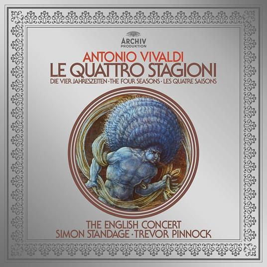 Le quattro stagioni (180 gr. + MP3 Download) - Vinile LP di Antonio Vivaldi,Trevor Pinnock