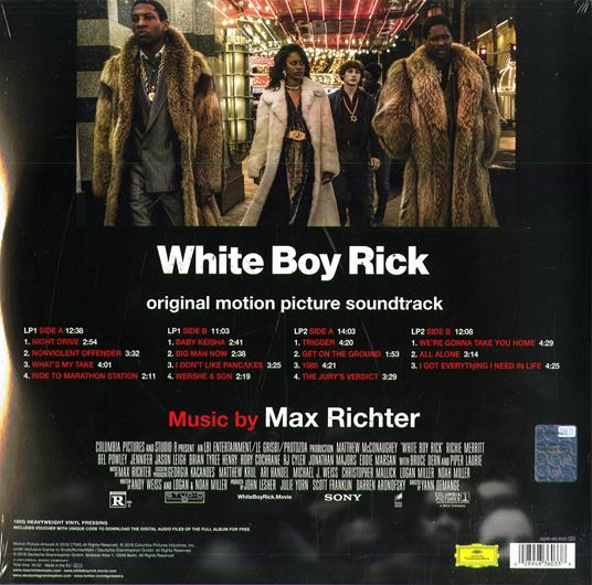 White Boy Rick (Colonna sonora) - Vinile LP di Max Richter - 2