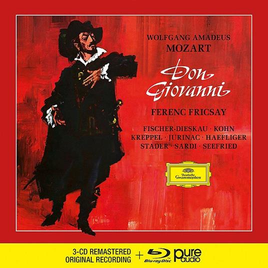 Don Giovanni (Deluxe Edition) - CD Audio + Blu-Ray Audio di Wolfgang Amadeus Mozart,Ferenc Fricsay