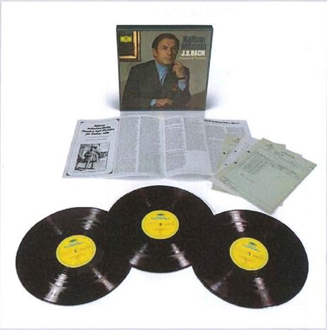 Sonate e partite per violino (Limited Vinyl Edition) - Vinile LP di Johann Sebastian Bach,Nathan Milstein - 2