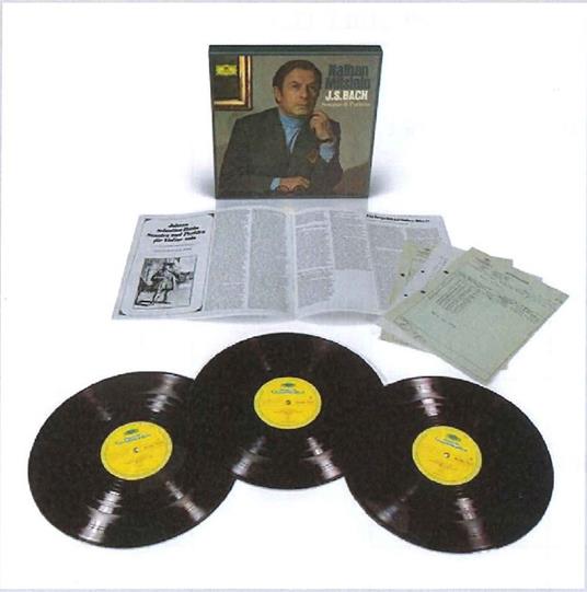 Sonate e partite per violino (Limited Vinyl Edition) - Vinile LP di Johann Sebastian Bach,Nathan Milstein - 2