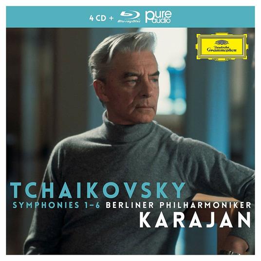 Le sinfonie (Limited Box Set Edition) - CD Audio + Blu-ray di Pyotr Ilyich Tchaikovsky,Herbert Von Karajan,Berliner Philharmoniker