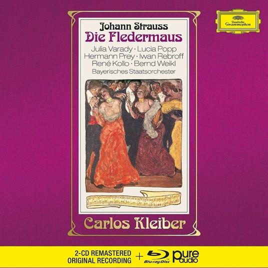 Il pipistrello - CD Audio + Blu-Ray Audio di Johann Strauss,Carlos Kleiber