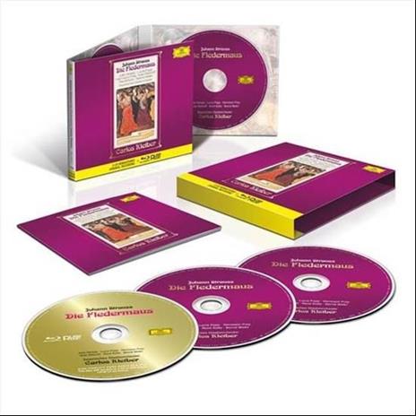 Il pipistrello - CD Audio + Blu-Ray Audio di Johann Strauss,Carlos Kleiber - 2