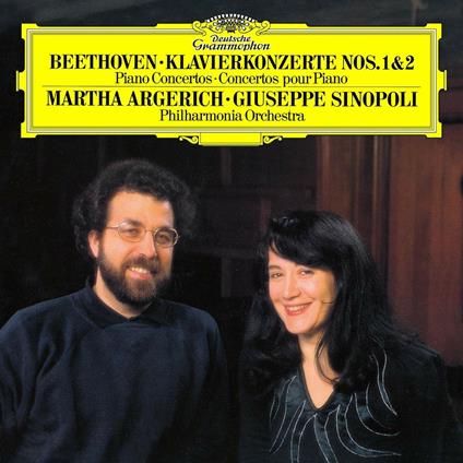 Concerto per pianoforte n.1, n.2 - Vinile LP di Ludwig van Beethoven,Martha Argerich,Giuseppe Sinopoli