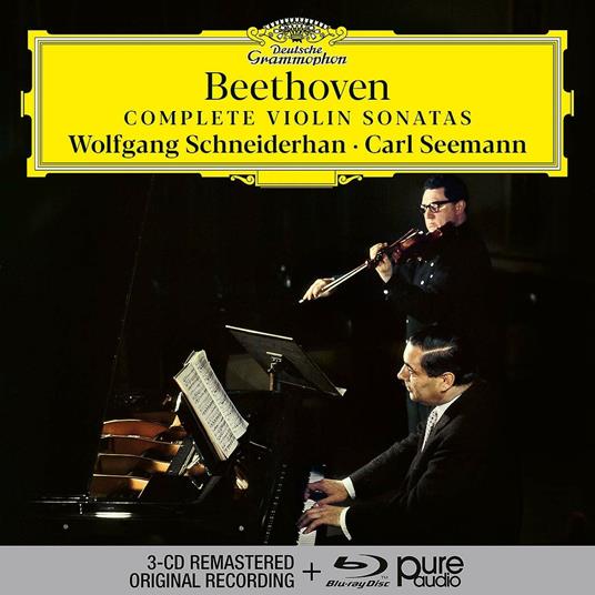 Sonate per violino e pianoforte (Deluxe Box Set Edition) - CD Audio + Blu-Ray Audio di Ludwig van Beethoven,Wolfgang Eduard Schneiderhan