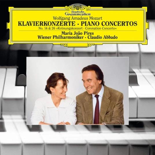Concerti per pianoforte n.14, n.16 - Vinile LP di Wolfgang Amadeus Mozart,Claudio Abbado,Maria Joao Pires,Wiener Philharmoniker