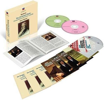 Complete Orchestral Music - CD Audio di Johannes Brahms,Kurt Masur