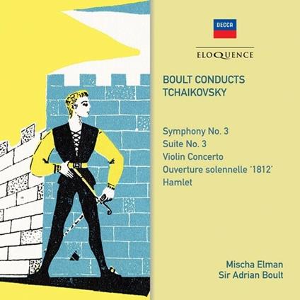 Tchaikovsky.Sinfonia n.3; Violin Concerto - CD Audio di Pyotr Ilyich Tchaikovsky,Sir Adrian Boult