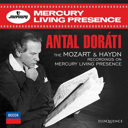 Mozart & Haydn Recordings On Mercury Living Presence - CD Audio di Franz Joseph Haydn,Wolfgang Amadeus Mozart,Antal Dorati