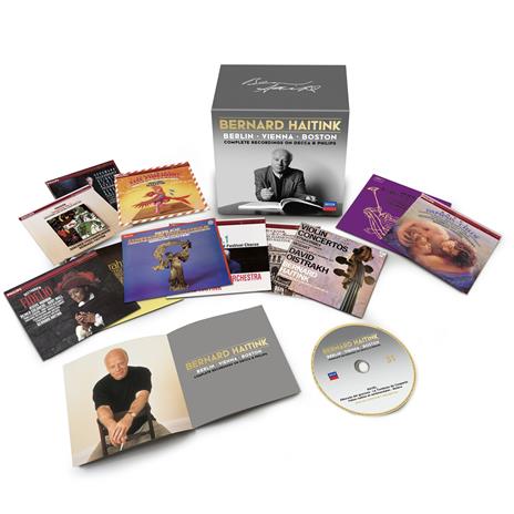 Berlin, Vienna, Boston. Complete Recordings on Decca & Philips - CD Audio di Bernard Haitink