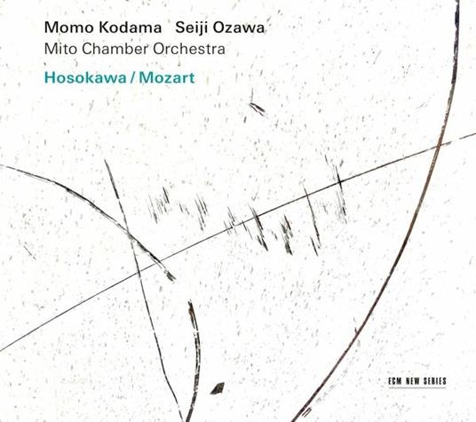 Lotus under the moonlight for piano and orchestra / Concerto per pianoforte n.23 - CD Audio di Wolfgang Amadeus Mozart,Toshio Hosokawa,Seiji Ozawa,Mito Chamber Orchestra,Momo Kodama