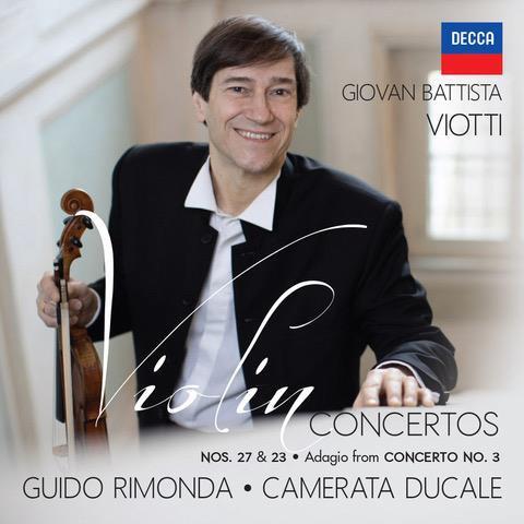 Concerti per violino n.23, n.27 - Adagio dal Concerto n.3 - CD Audio di Giovanni Battista Viotti,Guido Rimonda,Camerata Ducale