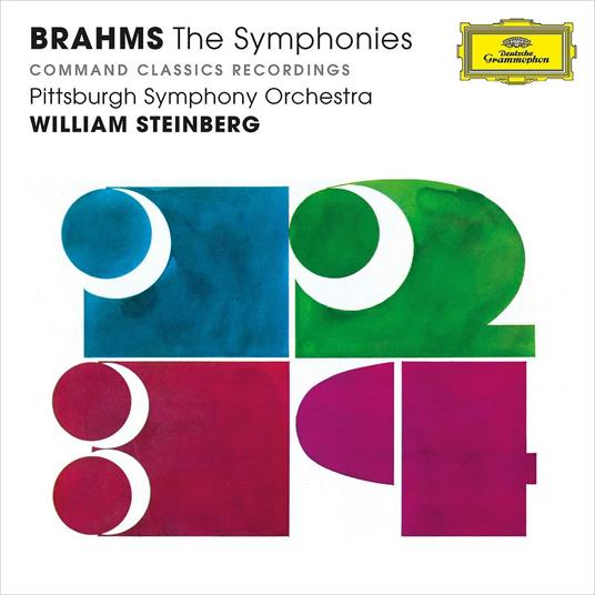 Le 4 Sinfonie - Ouverture Tragica - CD Audio di Johannes Brahms,Pittsburgh Symphony Orchestra,William Steinberg