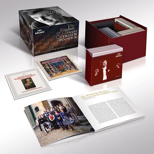 The Complete Recordings on Archiv Produktion (99 CD + DVD) - CD Audio + DVD di English Concert,Trevor Pinnock - 2