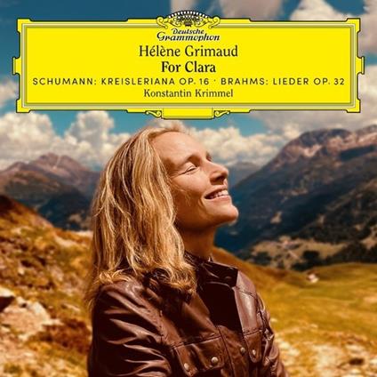 For Clara - CD Audio di Johannes Brahms,Robert Schumann,Hélène Grimaud,Konstantin Krimmel