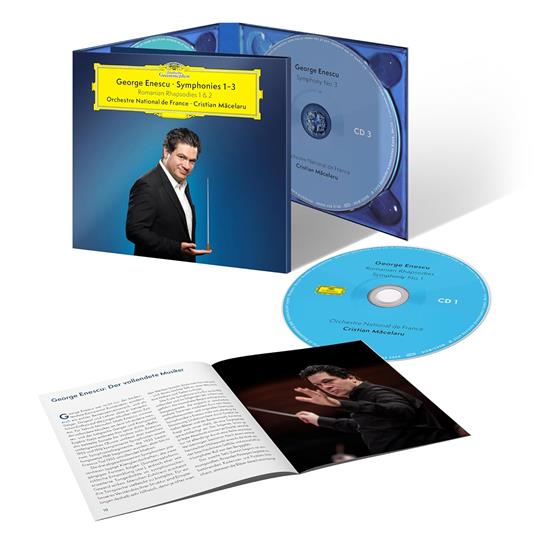 Sinfonie n. 1-3 - CD Audio di George Enescu,Cristian Macelaru - 2