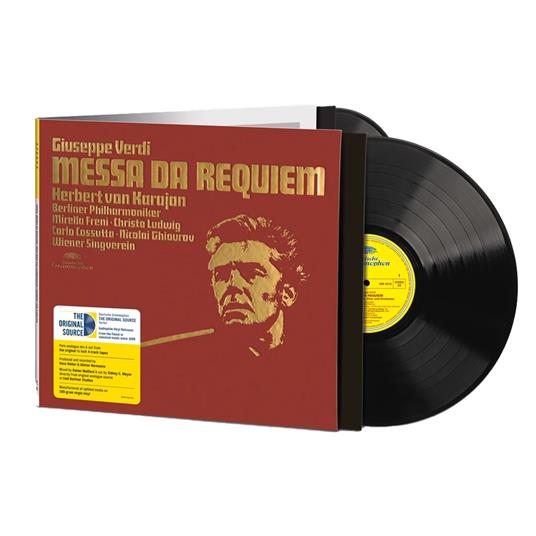 Messa da Requiem - Vinile LP di Giuseppe Verdi,Herbert Von Karajan,Berliner Philharmoniker