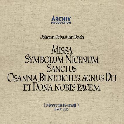 Messa in Si Minore BWV 232 - Vinile LP di Johann Sebastian Bach,Karl Richter,Münchener Bach-Orchester