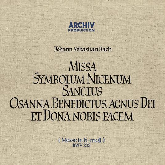 Messa in Si Minore BWV 232 - Vinile LP di Johann Sebastian Bach,Karl Richter,Münchener Bach-Orchester