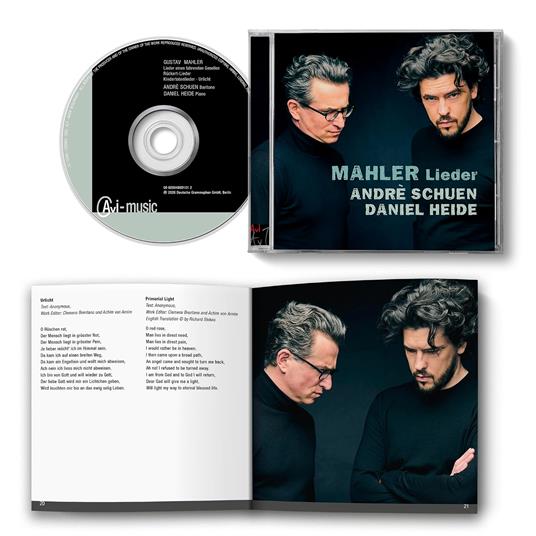 Lieder - CD Audio di Gustav Mahler,Andrè Schuen,Daniel Heide