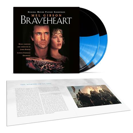 Braveheart (Colonna Sonora) (30th Anniversary 2 LP Coloured Edition) - Vinile LP