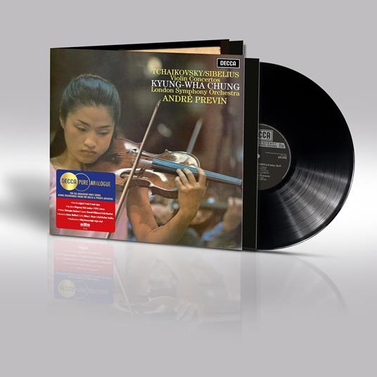 Concerti per violino - Vinile LP di Pyotr Ilyich Tchaikovsky,André Previn,Kyung-Wha Chung,London Symphony Orchestra