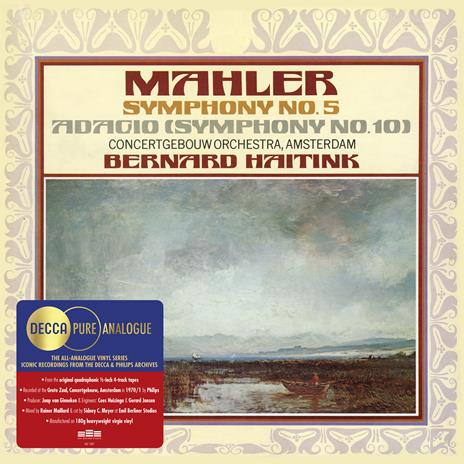 Sinfonie n.5, n.10 - Vinile LP di Gustav Mahler,Bernard Haitink,Royal Concertgebouw Orchestra - 2