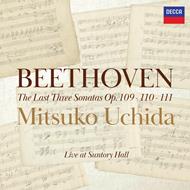 Piano Sonatas op.109, op.110, op.111