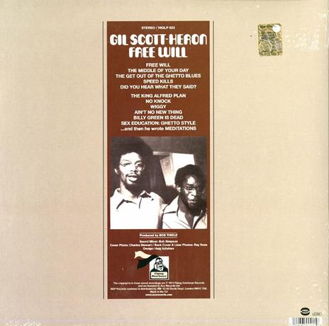 Free Will - Vinile LP di Gil Scott-Heron - 2