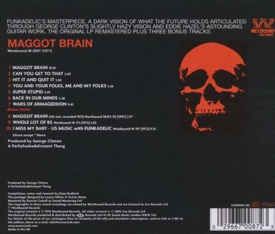 Maggott Brain - CD Audio di Funkadelic - 2
